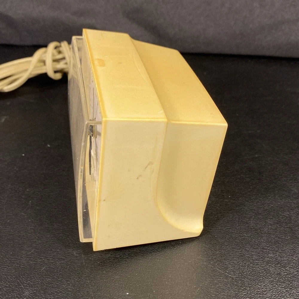 Westclox Bold II Model 22189 Corded Alarm Clock Tested Working Mcm Beige Vintage